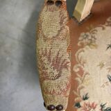 French Armchair with Floral Tapestry