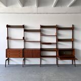 Scandinavian Mid Century Teak Bookcase, Norway 1960’s