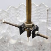 Glass pendant by Carl Fagerlund for Orrefors, Sweden, 1960s