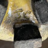 Ashtray in raku, circa 1990/2000