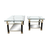 Hollywood Regency style coffee tables (2)