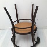 Fauteuil en bois courbé ancien
