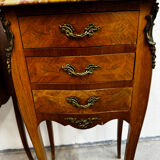 Pair of bedside tables, France early 20th century