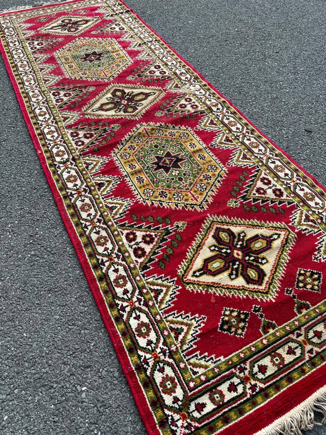 Oriental hallway rug