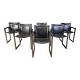 Vintage dining chairs by Arrben, 1980s