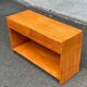 Vintage Low TV Unit Console with 2 Drawers and Niche in Scandinavian Style