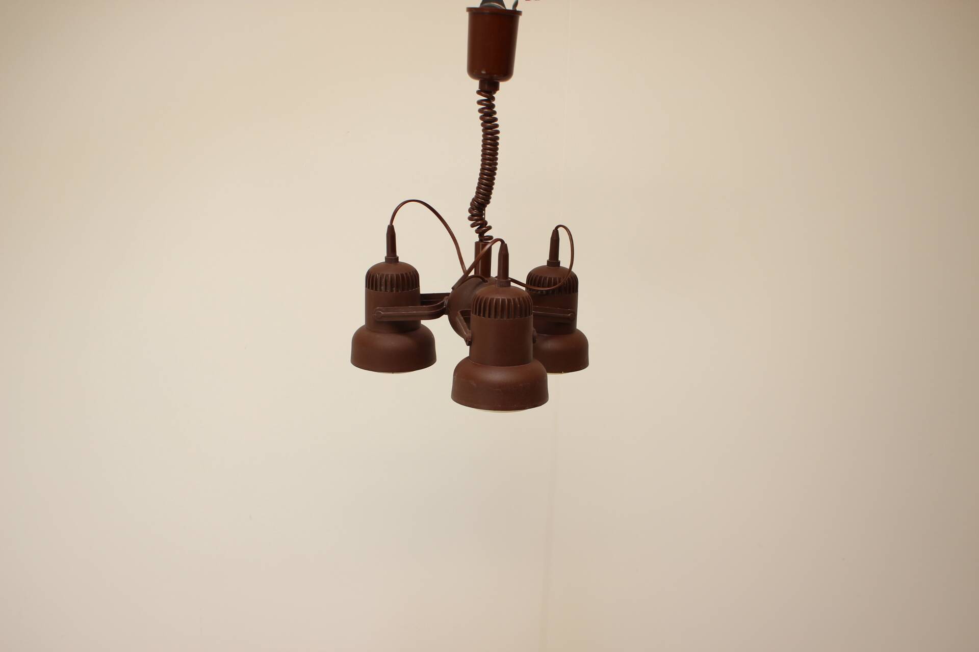 Adjustable Mid Century Chandelier, 1970's, Hungary