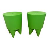 Set of 2 Stools / Chests "Bubu" - Philippe Starck (XO)