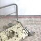 Art deco - coat rack and hat with oxidized mirror