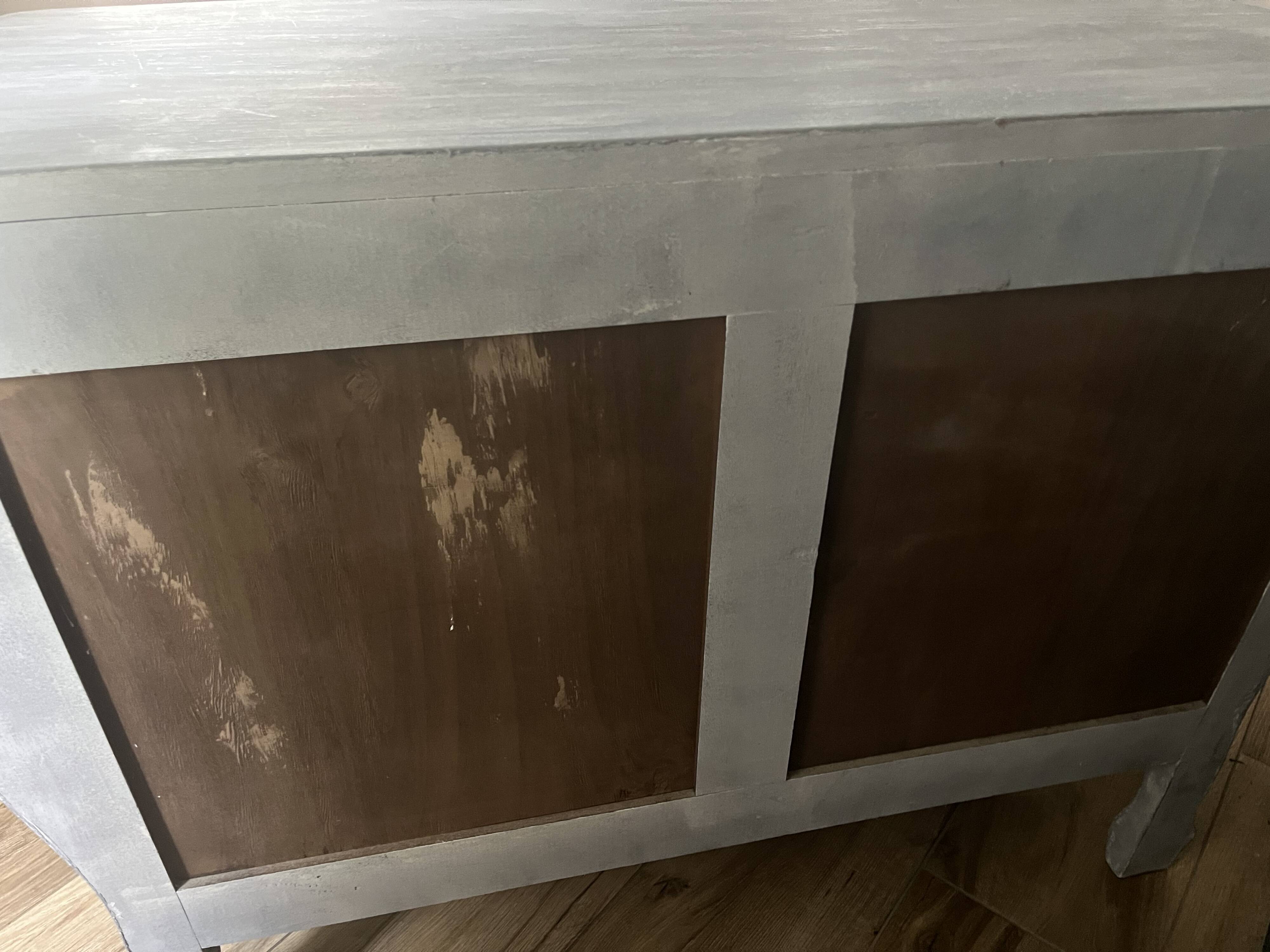 Louis XV style curved chest of drawers