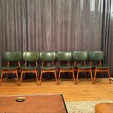 Set of six chairs, 1960s