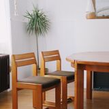 4 chairs sleigh Maison Regain