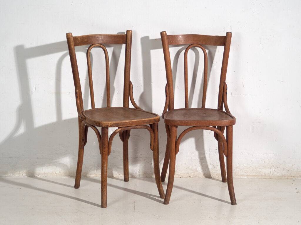 Set of 6 antique bentwood chairs – Central Europe, circa 1900