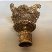 Bougeoir baroque en laiton