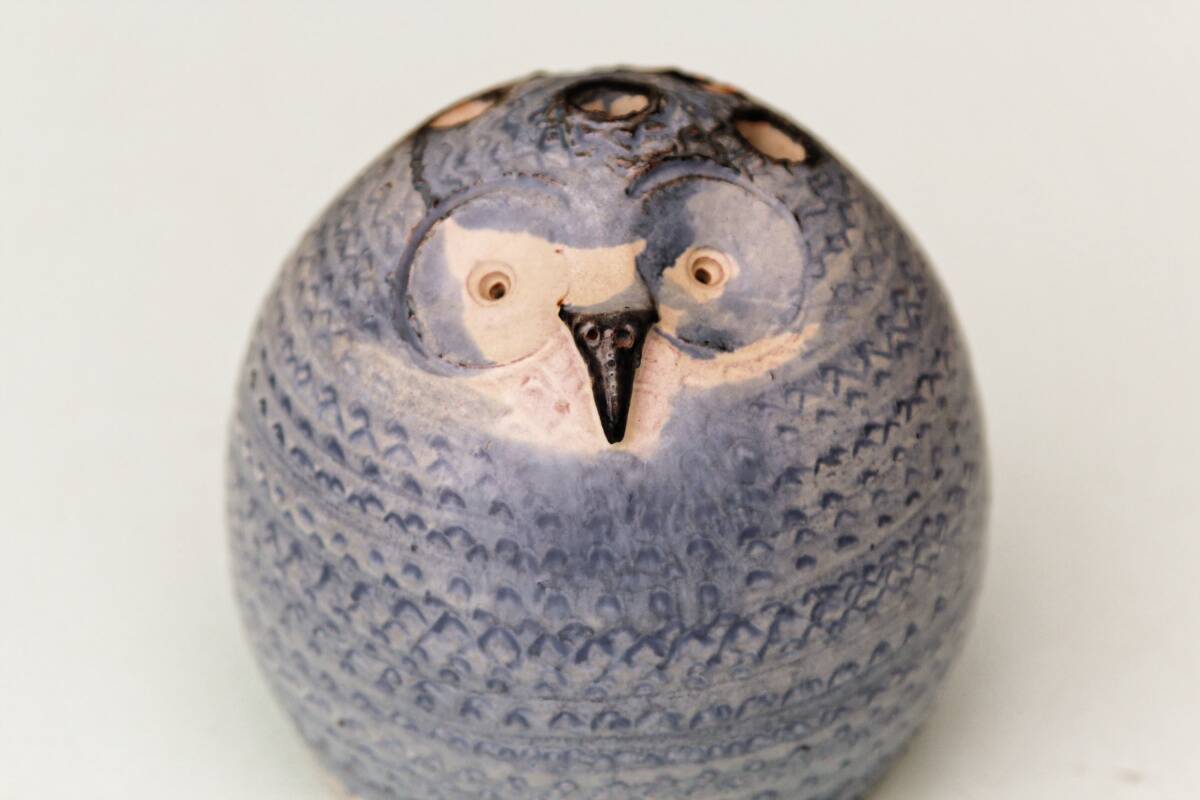 Owl soliflore vase, Dieulefit