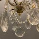 Lustre vintage en cristal 1950