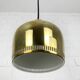Suspension Golden Bell laiton Alvar Aalto Louis Poulsen, Danemark 1950s