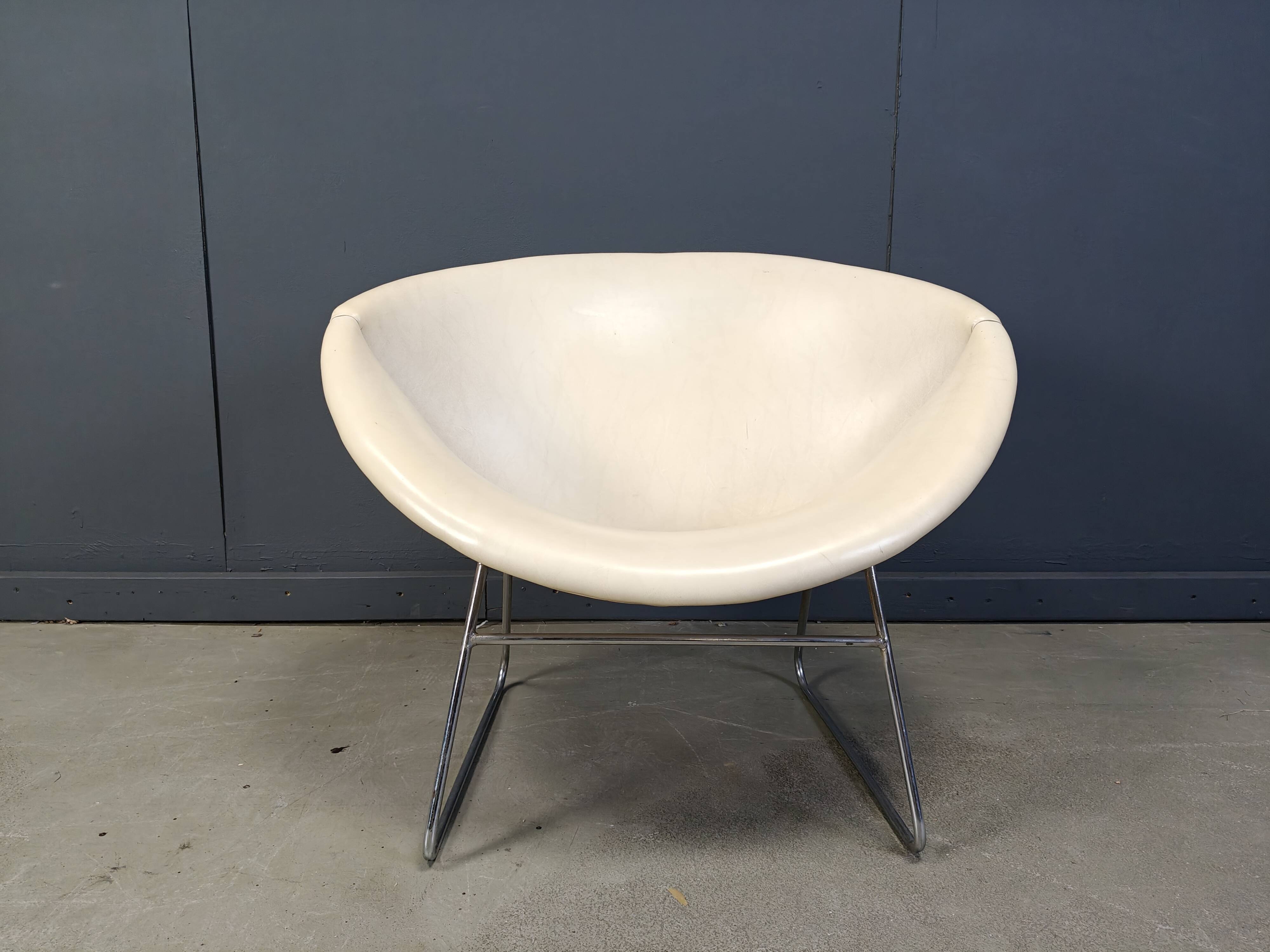 Vintage cocco Chair by Rudolf Wolf for Rohé Noordwolde, 1960s