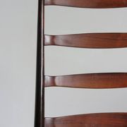 Set of Danish Dark Wood Dining Chairs by Arne Vodder, 1960s