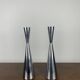 Steel Candle Holder Duo by Erika Pekkari