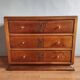 Commode Art Déco en noyer massif – années 1920-30 – grande taille