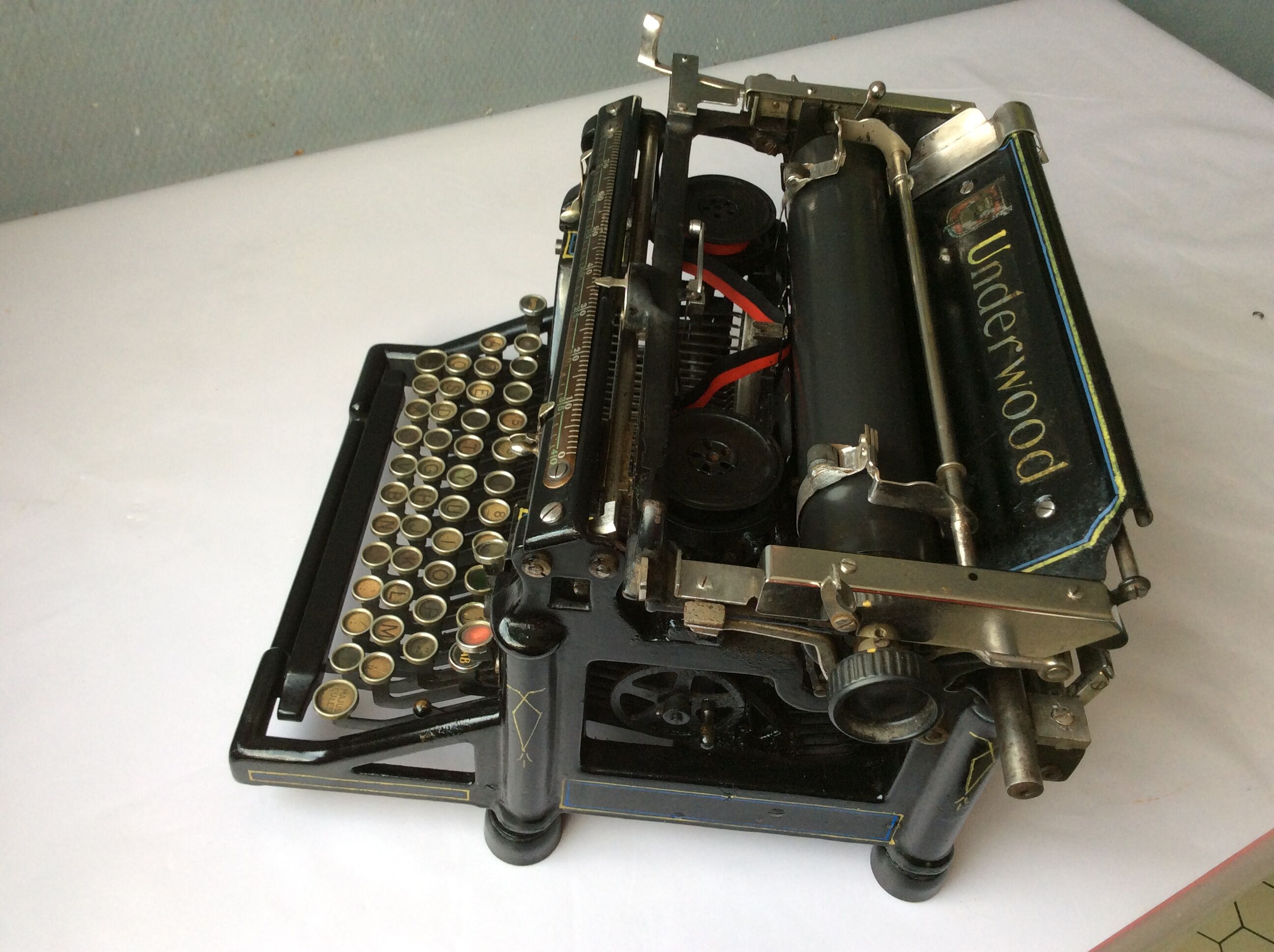 Old Underwood typewriter