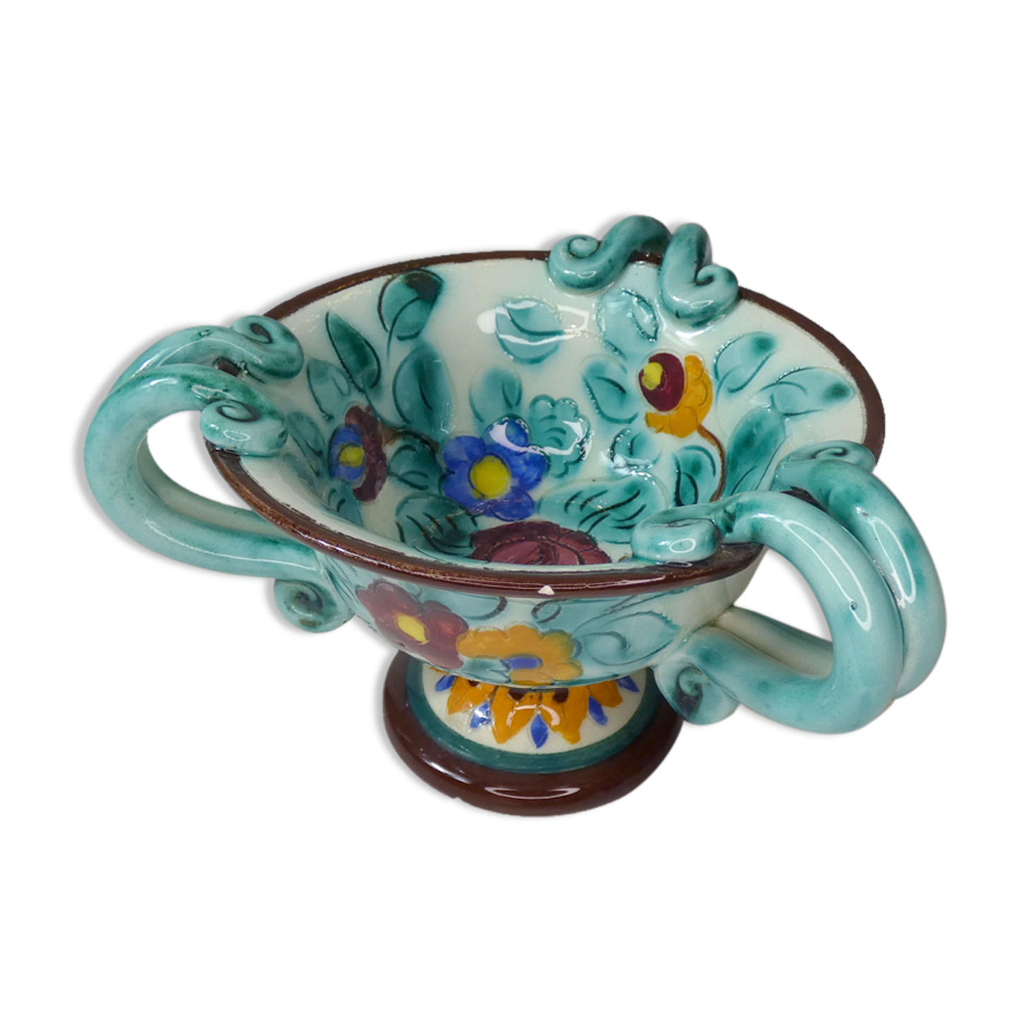 Ceramic cut signed Monaco vintage