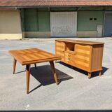 Scandinavian design living table, 60s