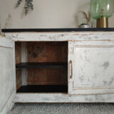 Renovated white Parisian buffet