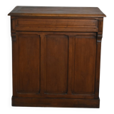 Old solid oak counter shop checkout
