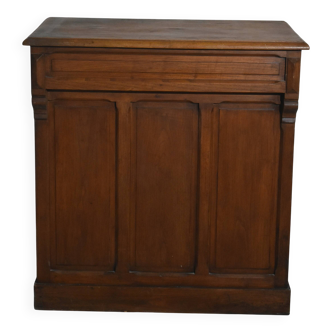 Old solid oak counter shop checkout