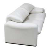 Cassina leather sofa Maralunga model