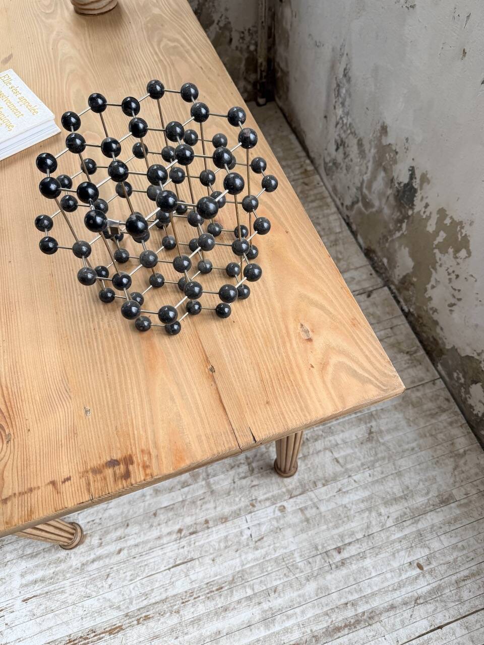 1950s pine desk