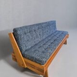 Hikor Pisek daybed sofa, Vintage Czech 1960s