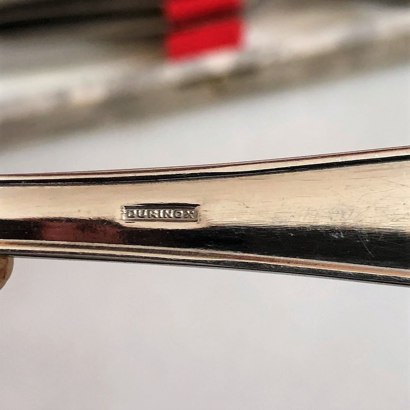 Box 12 forks dessert model vintage shell France