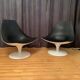 A pair of Moon armchairs by Pietro Arosio, Tacchini, Italy