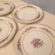 Suite of 4 flat plates Limoges