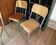 Set of 4 chairs of school children