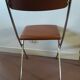 Vinyl folding chair