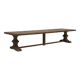 Old wooden monastery table - Spirito 400 by 100 cm