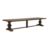 Old wooden monastery table - Spirito 400 by 100 cm