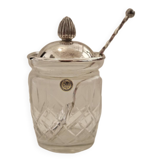 Silver sugar bowl