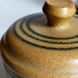 Set coffee cups Sarreguemines sugar bowl and vintage milk pot service"Cottage"