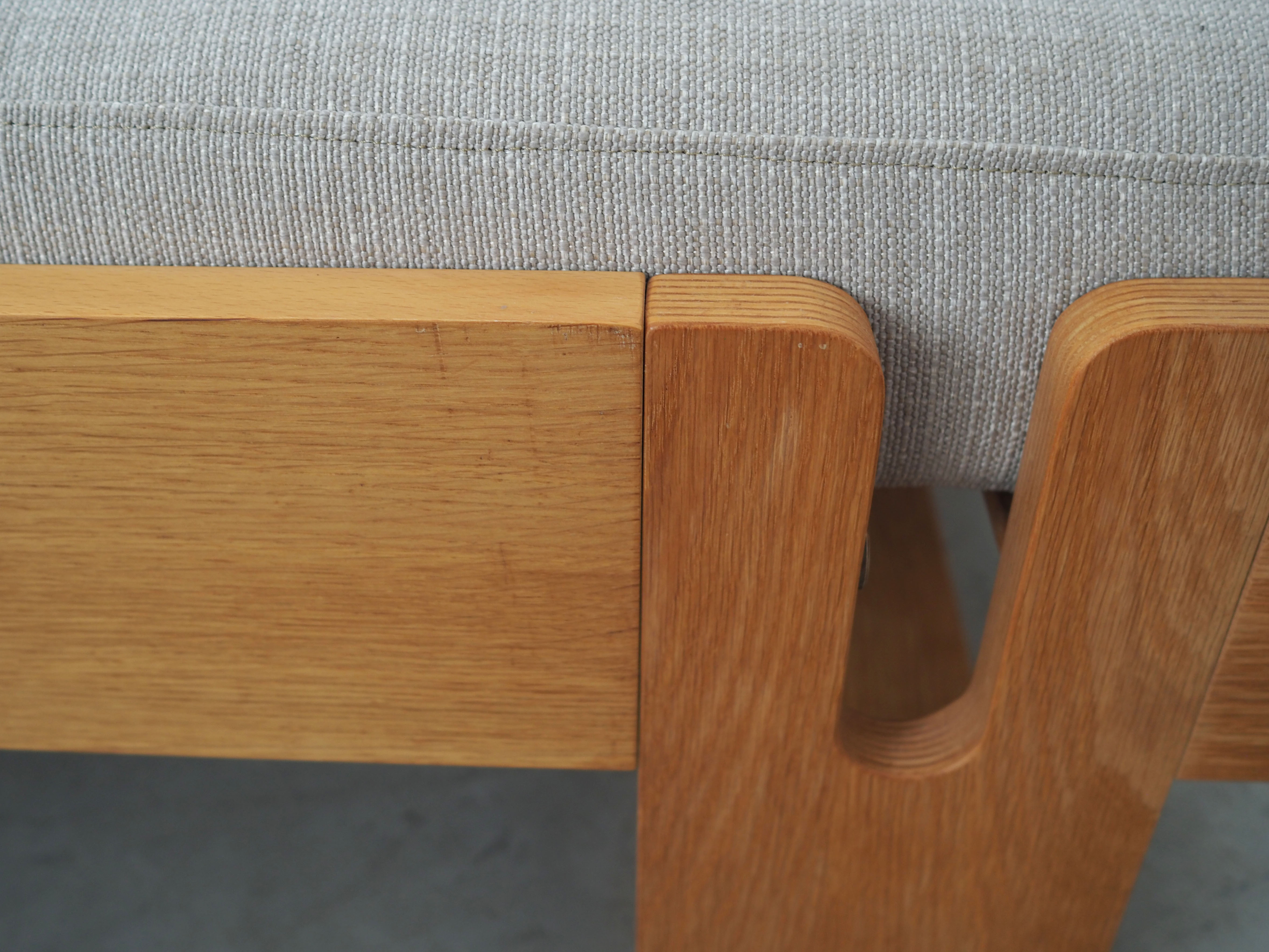 Oak daybed, Danish design, 1970s, production: Denmark