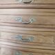 Solid wood chest of drawers