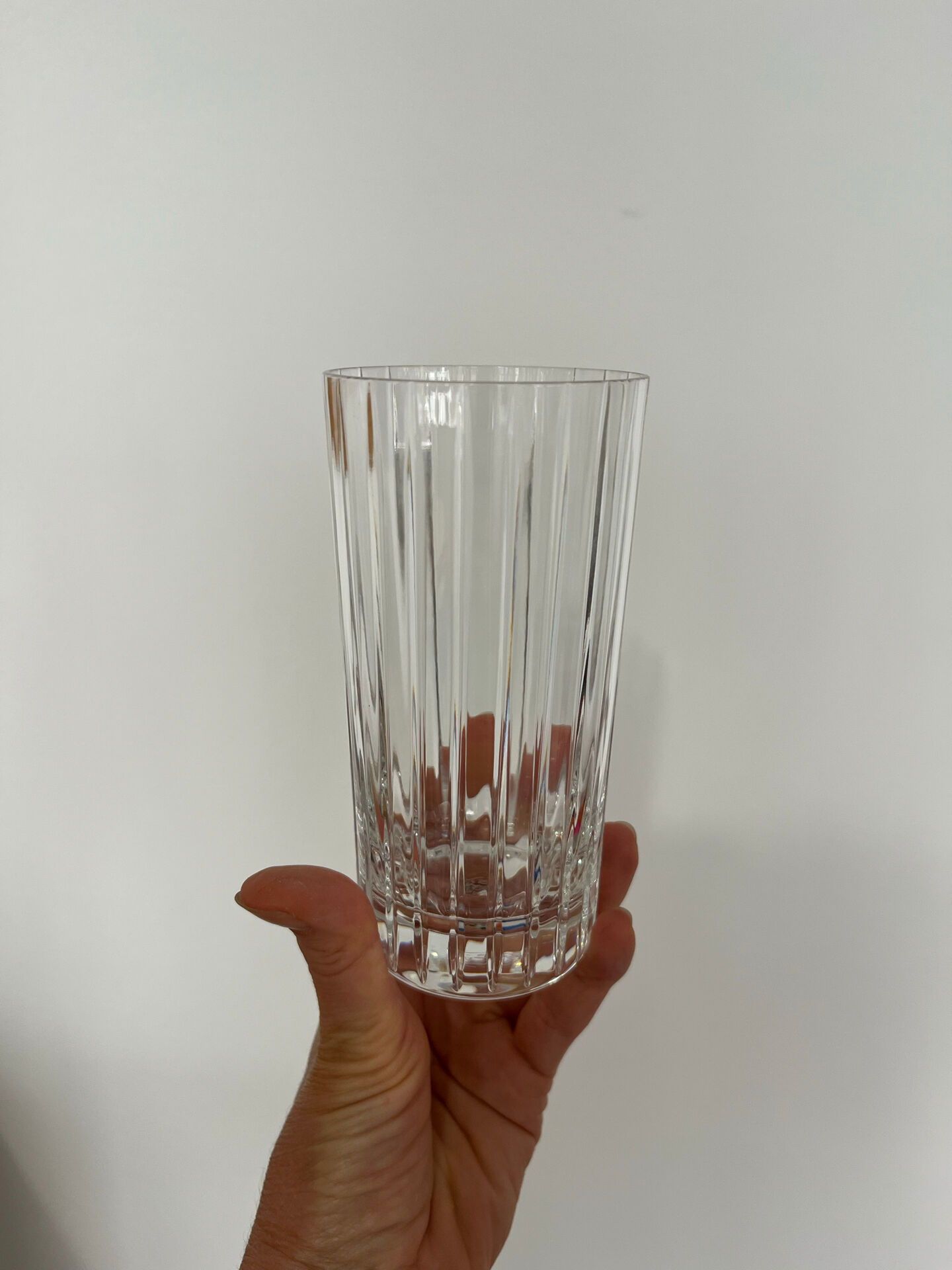 Set of 6 Baccarat "Harmonie" tankards.