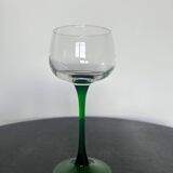 Set of 3 vintage stemmed glasses