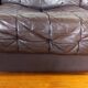 Modular leather sofa