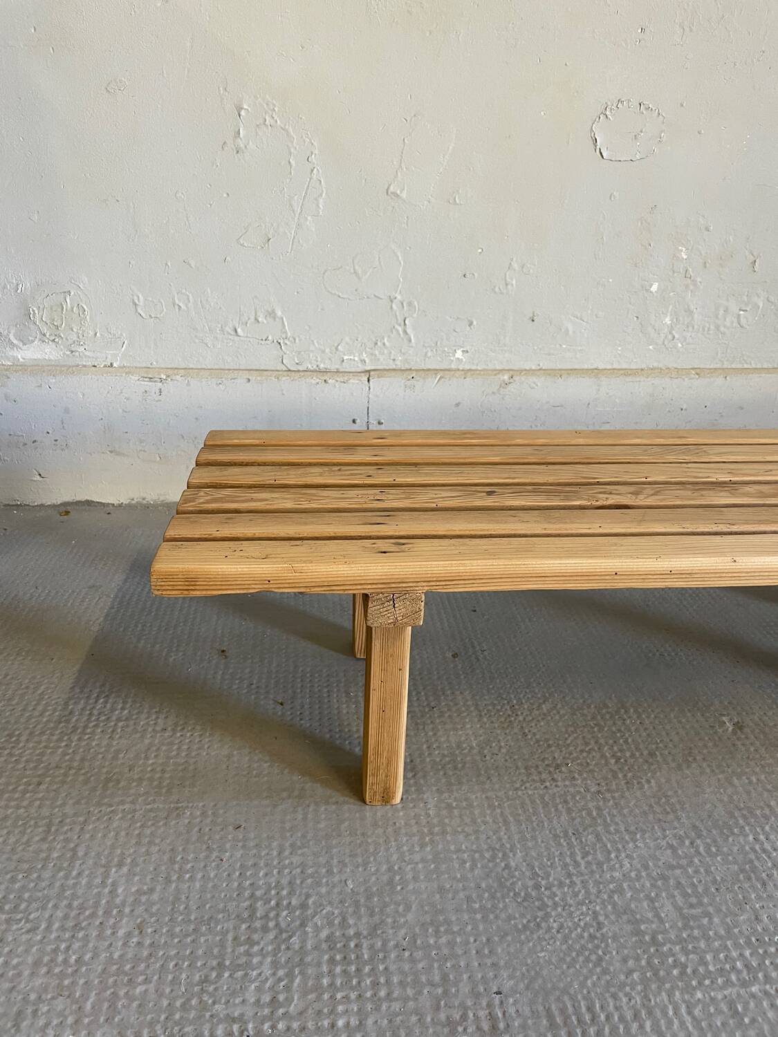 Wooden children's bench