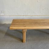 Wooden children's bench